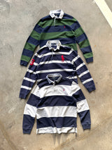 Ralph Lauren Heavyweight Stripe Rugby Shirt (L)
