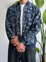 00's Evisu Lightweight Denim Bomber Jacket (L)