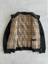 Vintage Burberry Nova Check Quilted Zip Up Jacket (M)