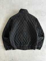 Vintage Burberry Nova Check Quilted Zip Up Jacket (M)