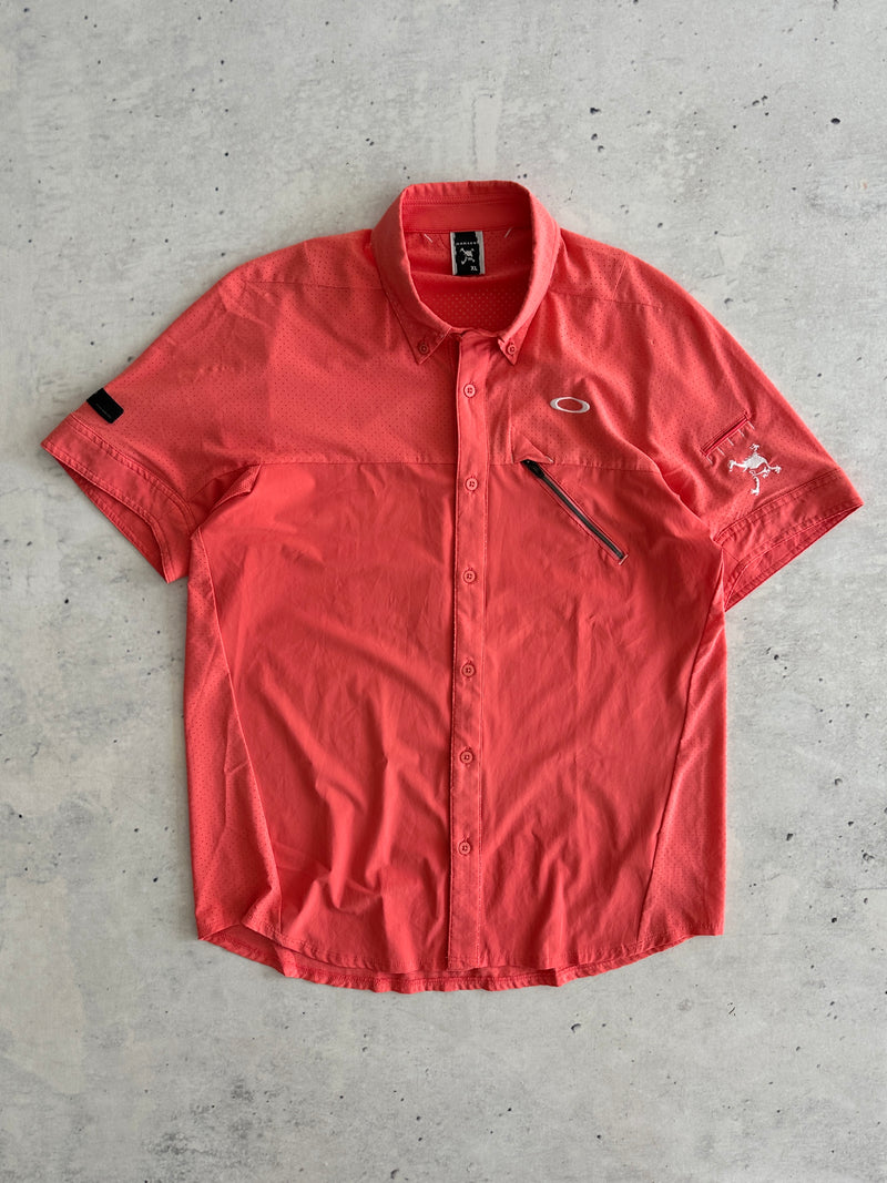 00's Oakley Lightweight Button Up Shirt (L)