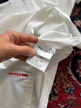 Prada Sport Lightweight Polo Shirt (L)