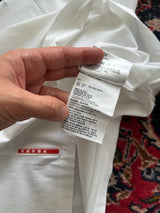 Prada Sport Lightweight Polo Shirt (L)