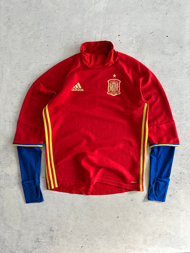 2015/16 Adidas Spain Long Sleeve Training Top (M)