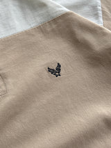 Vintage Avirex Stripe Long Sleeve Polo Shirt (L)