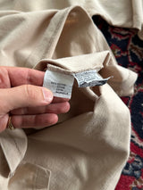 Vintage Avirex Stripe Long Sleeve Polo Shirt (L)