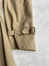 Vintage Burberry Nova Check Trench Coat / Mac (L)