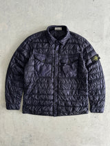 AW/15 Stone Island Garment Dyed Down Overshirt / Jacket (XL)