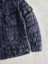 AW/15 Stone Island Garment Dyed Down Overshirt / Jacket (XL)