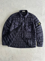 AW/15 Stone Island Garment Dyed Down Overshirt / Jacket (XL)