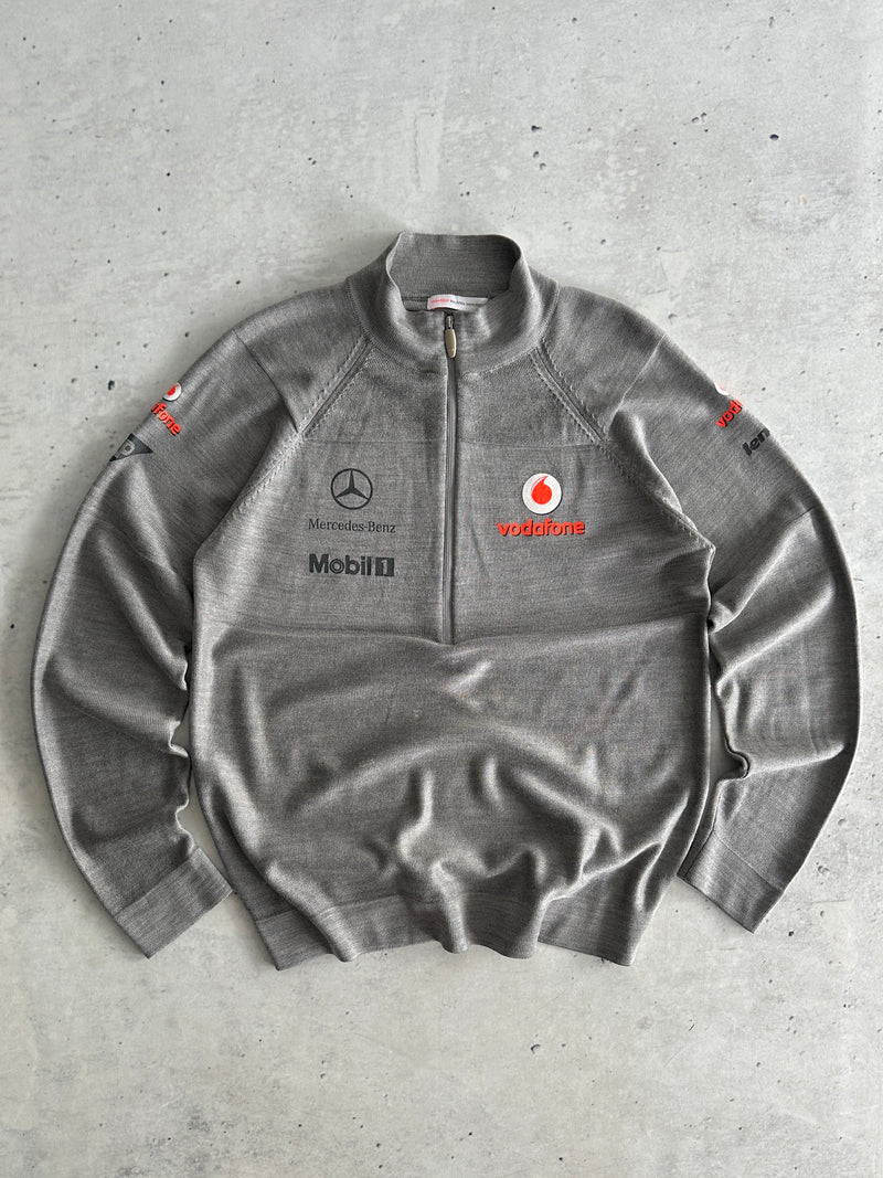 Mercedes Formula 1 wool 1/4 Zip Pullover (S)