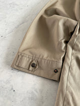 90's Burberry Nova Check Camden Car Coat (L)