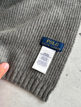 Ralph Lauren Embroidered Polo Bear Knit Scarf (One Size)