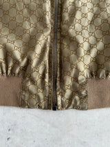 SS/11 Gucci GG Monogram Nylon Hooded Jacket (S)