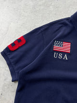 Ralph Lauren USA Big Logo Polo Shirt (L)