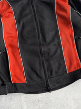 90's Harley Davidson Mesh Zip Up Motorcycle Jacket (Women's L)