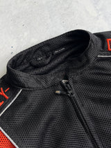 90's Harley Davidson Mesh Zip Up Motorcycle Jacket (Women's L)