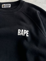 BAPE Head Heavyweight Crewneck Sweatshirt (XS)