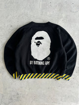 BAPE Head Heavyweight Crewneck Sweatshirt (XS)