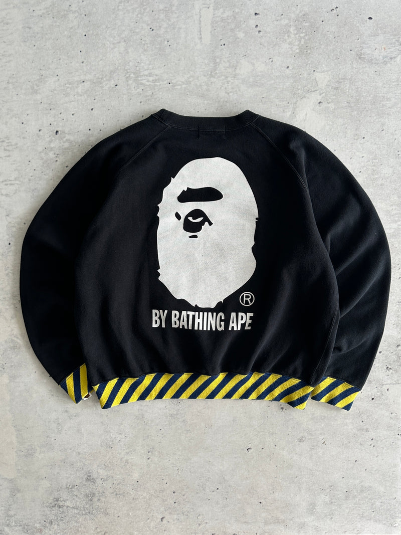 BAPE Head Heavyweight Crewneck Sweatshirt (XS)