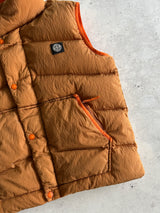 AW/19 Stone Island Patch Logo Nylon Metal Ripstop Gilet (S)