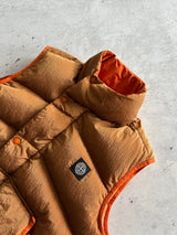 AW/19 Stone Island Patch Logo Nylon Metal Ripstop Gilet (S)