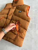 AW/19 Stone Island Patch Logo Nylon Metal Ripstop Gilet (S)