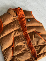 AW/19 Stone Island Patch Logo Nylon Metal Ripstop Gilet (S)