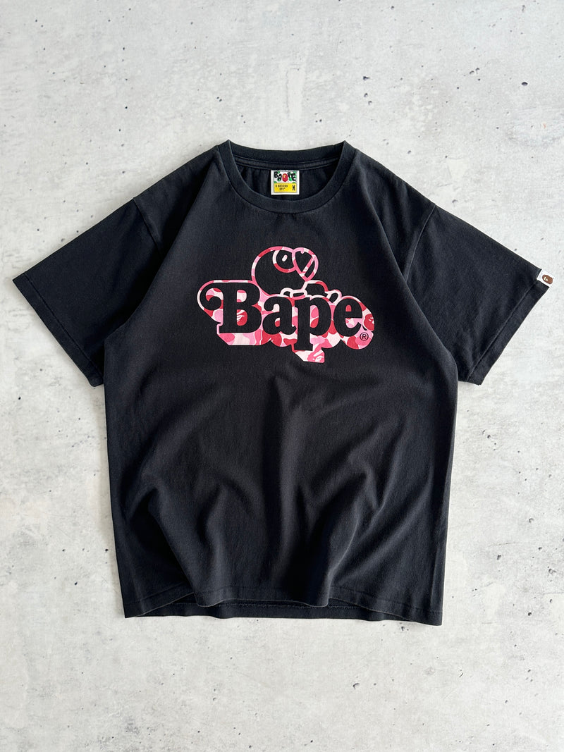 BAPE Spell Out Camo T Shirt (S)
