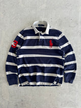 Ralph Lauren Heavyweight Stripe Rugby Shirt (L)