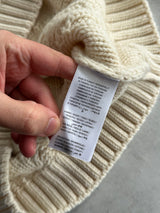 GANT Crewneck Chunky Wool cable Knit Jumper (M)