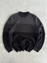 Barbour International Stripe Chunky Knit Jumper (XL)