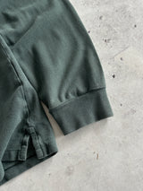 AW/12 Stone Island Patch Logo Long Sleeve Polo Shirt (S)