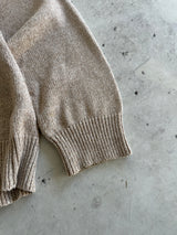 Ralph Lauren 1/4 Zip Chunky Knit Pullover Jumper (M)