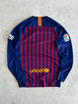2018/19 Barcelona Nike Long Sleeve Shirt (S)