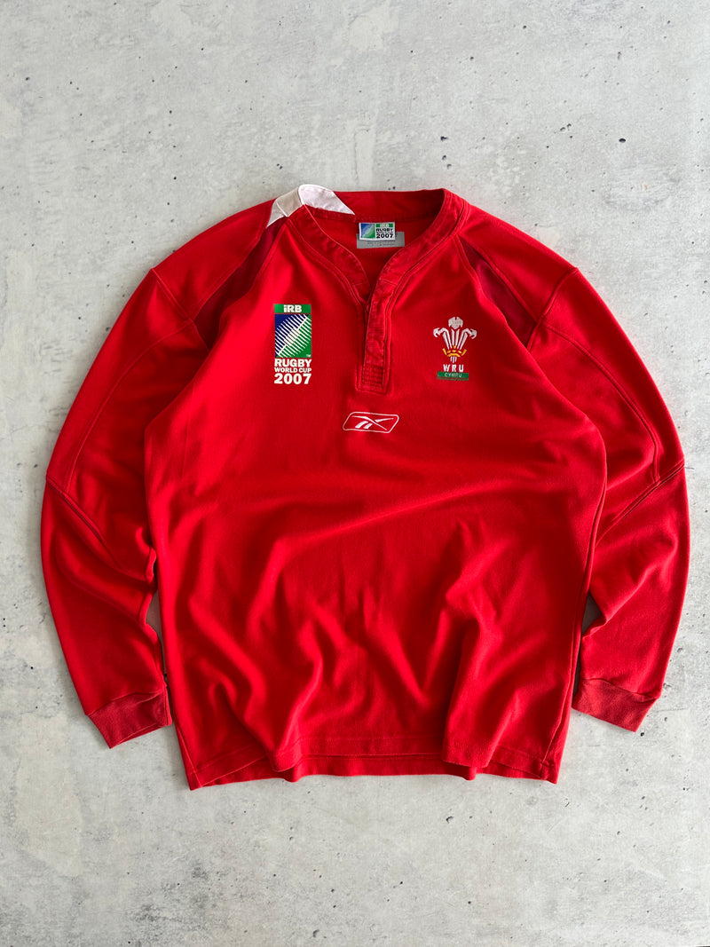 2007 Rugby World Cup Reebok Wales Shirt (L)