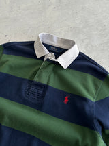 Ralph Lauren Heavyweight Stripe Rugby Shirt (M)