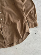 90s Ralph Lauren Curham heavy cotton Shirt (XL)