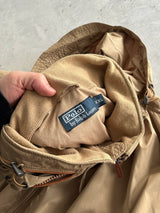 Ralph Lauren Nylon Zip Up Hooded Jacket (XXL)