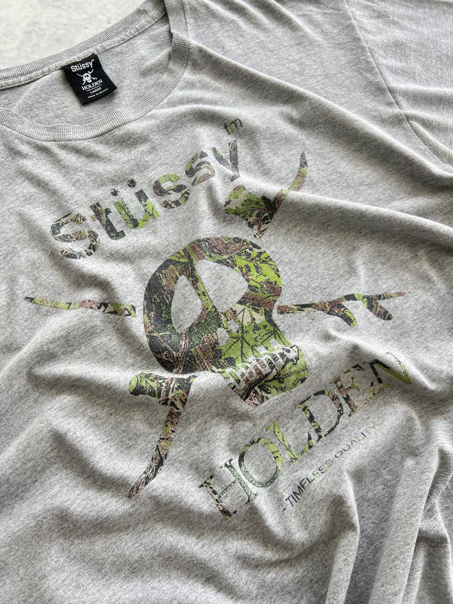 STUSSY×HOLDEN Vintage Orange Stussy X Holden T-shirt (size M) – FAIF.CA