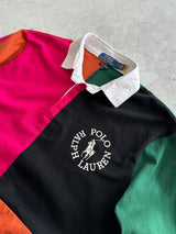 Ralph Lauren Colour Block Rugby Shirt (S)