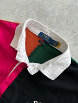 Ralph Lauren Colour Block Rugby Shirt (S)