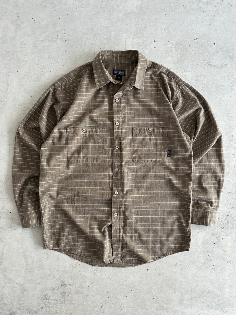 Patagonia plaid flannel Long Sleeve Shirt (L)