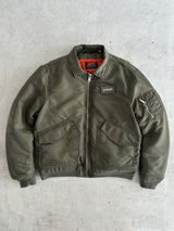 Schott NYC CWU Zip Up Bomber Jacket (XL)