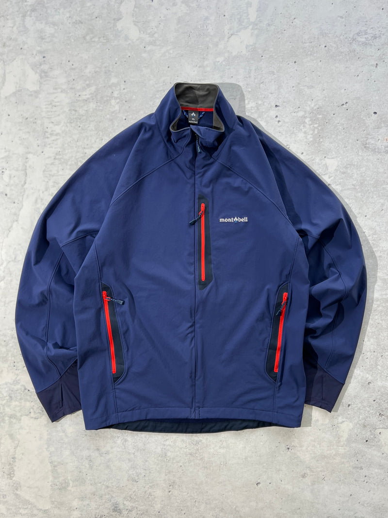 00's Mont Bell Climapro Zip Up track Jacket (L)