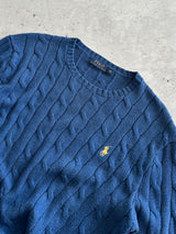 Ralph Lauren Crewneck Cable Knit Jumper (S)