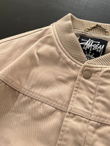 00's Stussy Heavy Canvas Zip Up Bomber Jacket (S)
