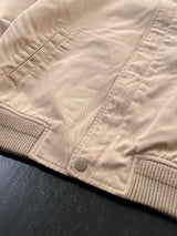 00's Stussy Heavy Canvas Zip Up Bomber Jacket (S)