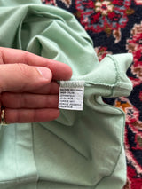 90's Christian Dior centre stripe polo shirt (L)