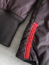 00's Prada Sport Nylon Padded Zip Up Jacket (S)
